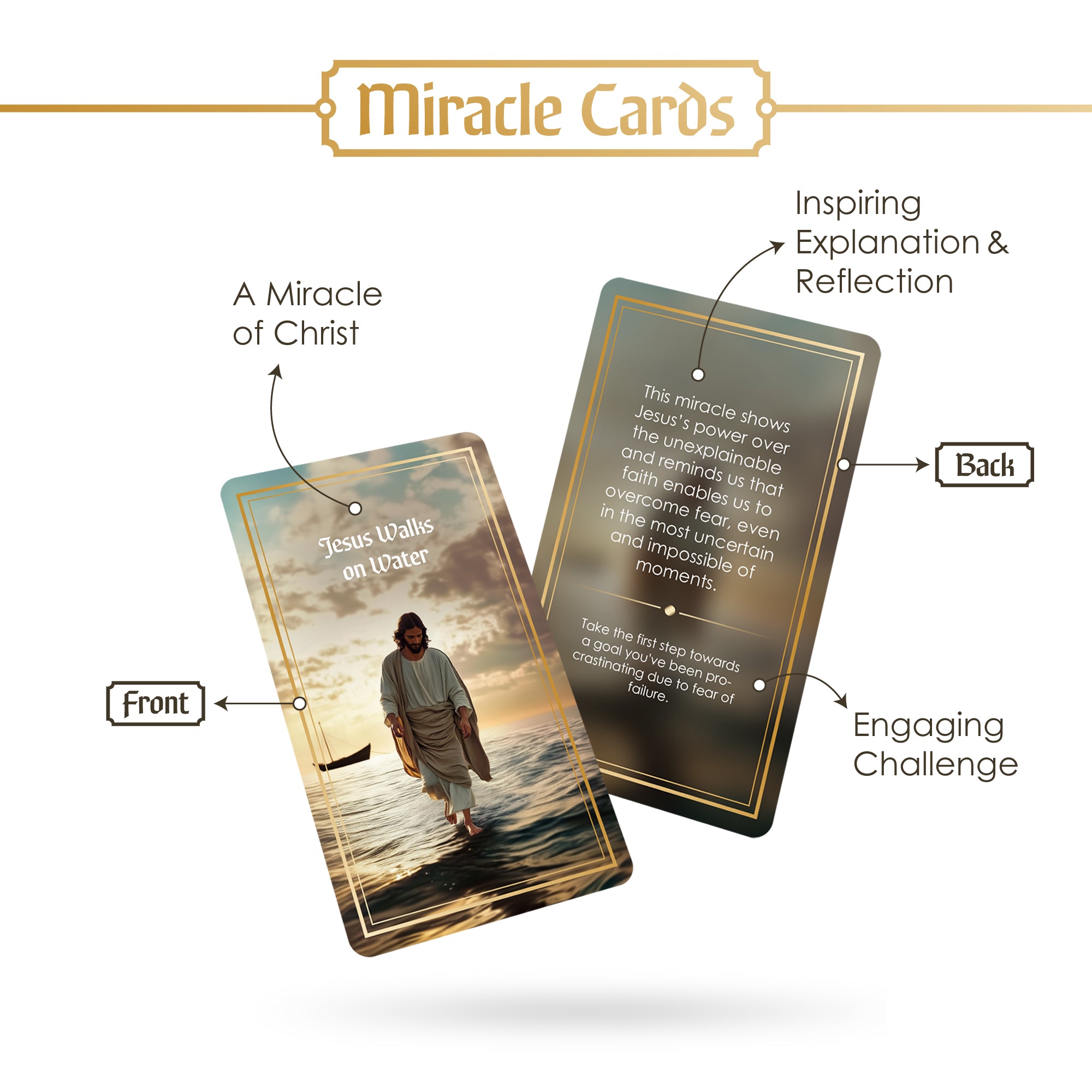Walk In Faith: Christian Scripture & Devotional Cards