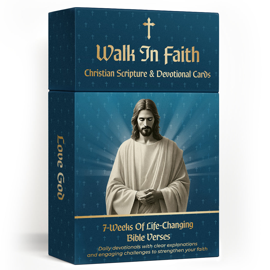 Walk In Faith: Christian Scripture & Devotional Cards